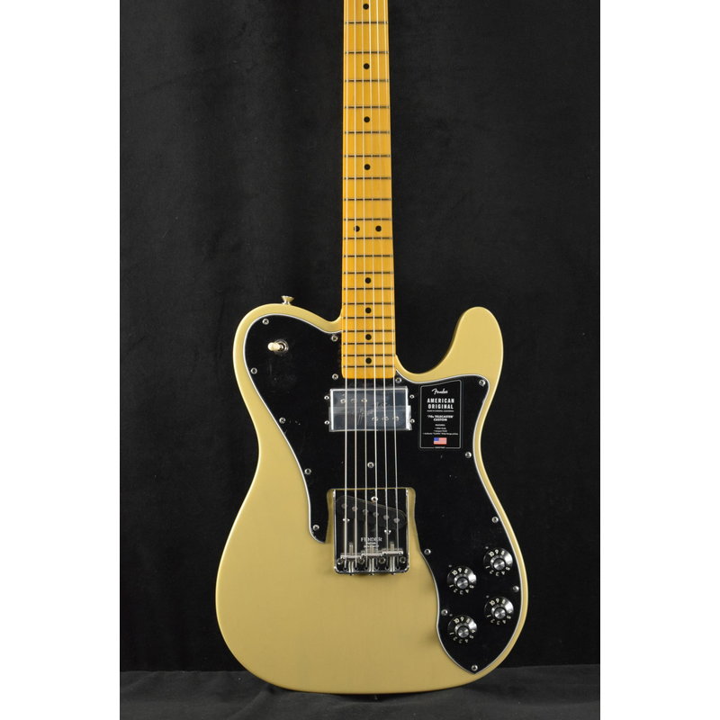 Fender Fender American Original 70s Telecaster Custom Vintage Blonde Maple Fingerboard