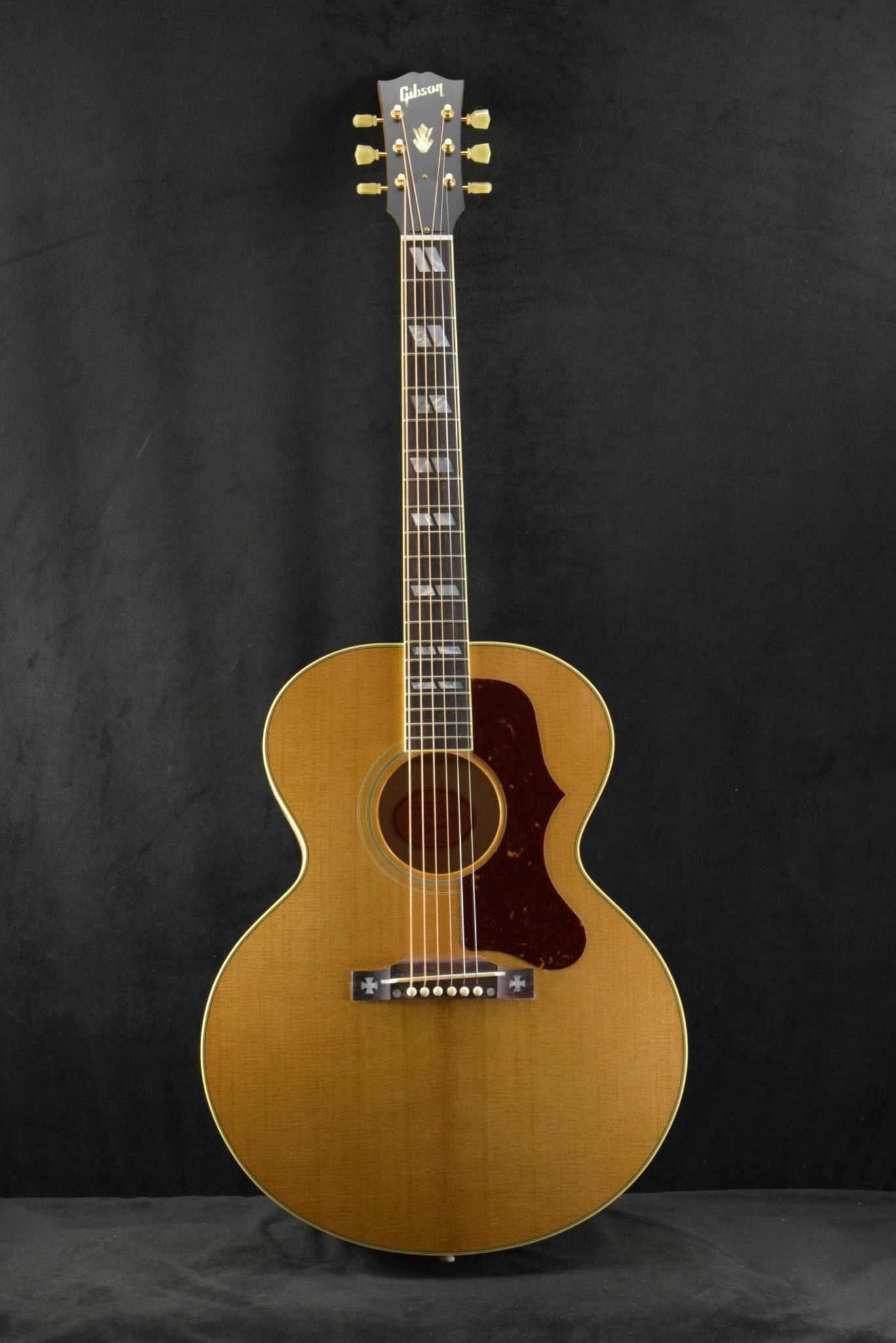 2024新商品 Shop Custom Gibson 1952 Guitar Fuller's - Natural Antique J-185 ギター