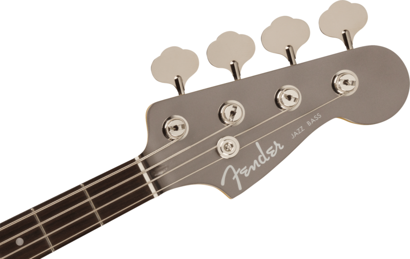 Fender Fender Aerodyne Special Jazz Bass Dolphin Gray Metallic Rosewood Fingerboard