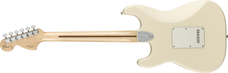 Fender Fender Albert Hammond Jr. Signature Stratocaster Olympic White Rosewood Fingerboard