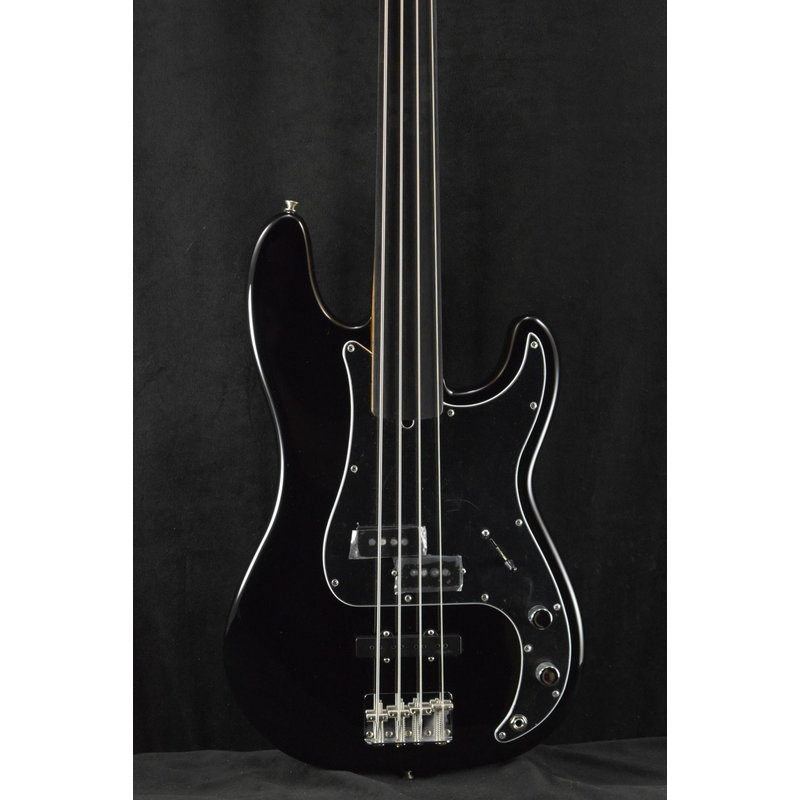 Fender Fender Tony Franklin Fretless Precision Bass Black Ebony Fingerboard
