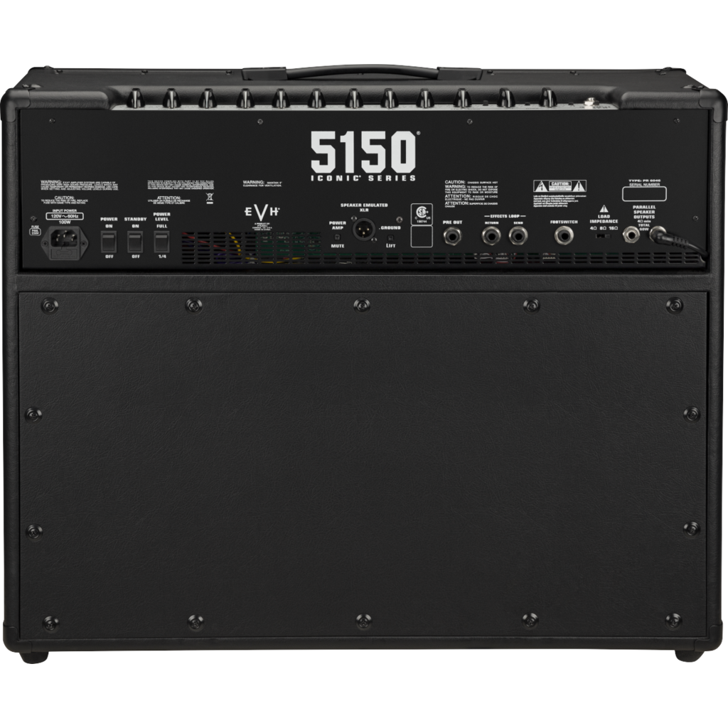 EVH 5150 Iconic Series 60W 2X12 Combo Black Fuller's Guitar