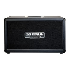 Mesa Boogie 2x12 Horizontal Rectifier Guitar Speaker Cabinet Black