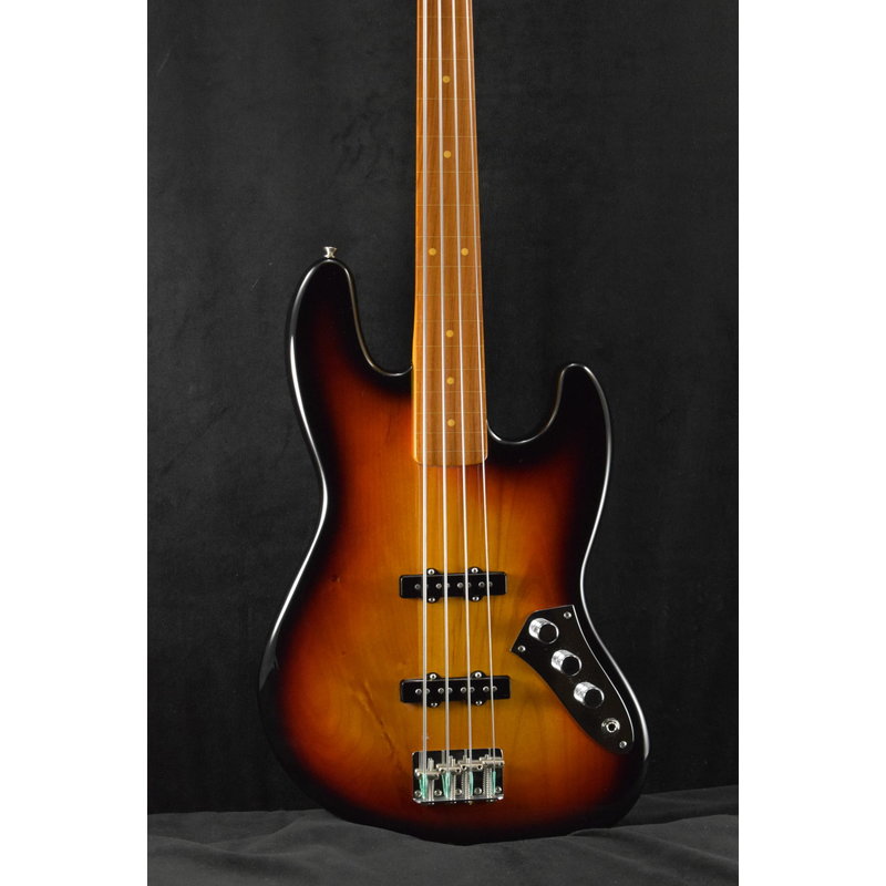 Fender Fender Jaco Pastorius Jazz Bass Fretless 3-Color Sunburst
