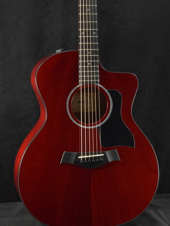 Taylor Taylor 224ce DLX LTD Trans Red