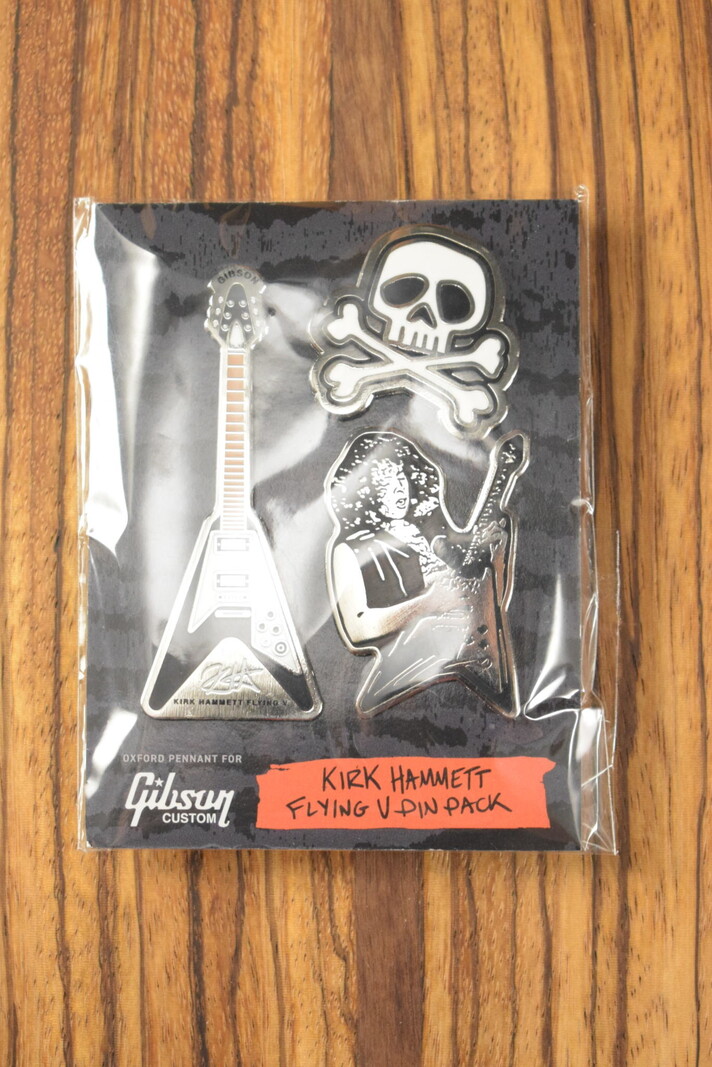 Gibson Gibson Custom Shop Kirk Hammett 1979 Flying V Murphy Lab Aged Ebony
