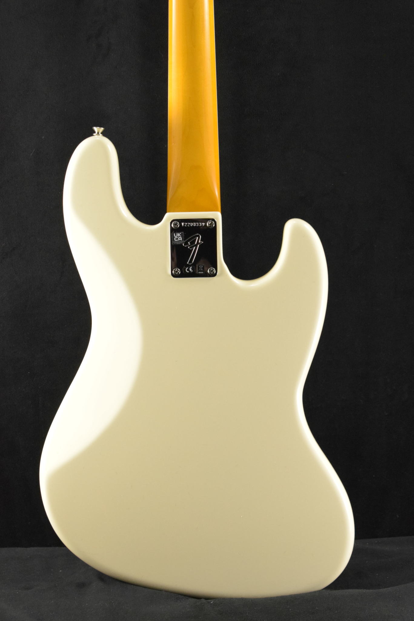 Fender Fender American Vintage II 1966 Jazz Bass Left-Hand Olympic White Rosewood Fingerboard