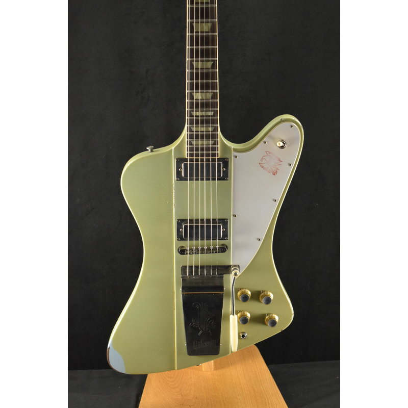 Gibson Gibson Murphy Lab 1963 Firebird V With Maestro Vibrola Antique Frost Blue Heavy Aged