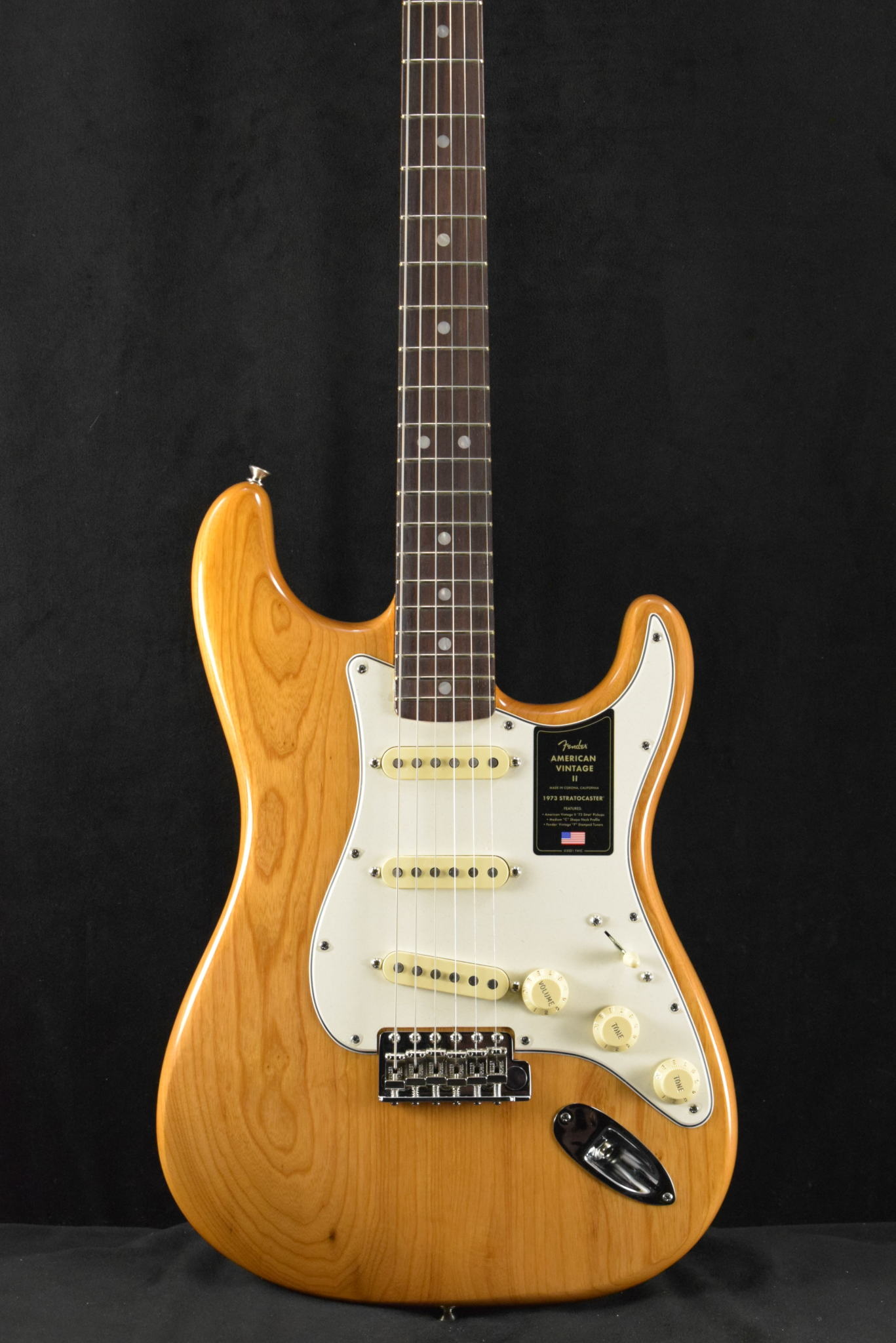 Fender American Vintage II 1973 Stratocaster Aged Natural Rosewood  Fingerboard