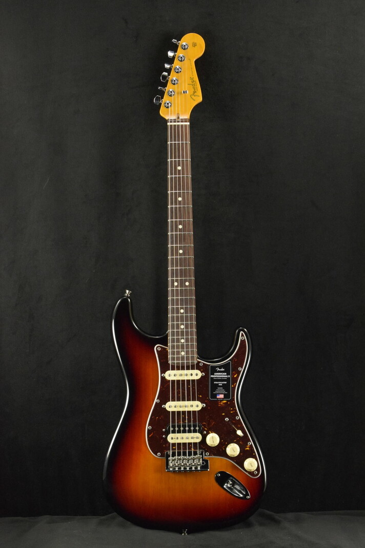 Fender Fender American Professional II Stratocaster HSS 3-Color Sunburst Rosewood Fingerboard
