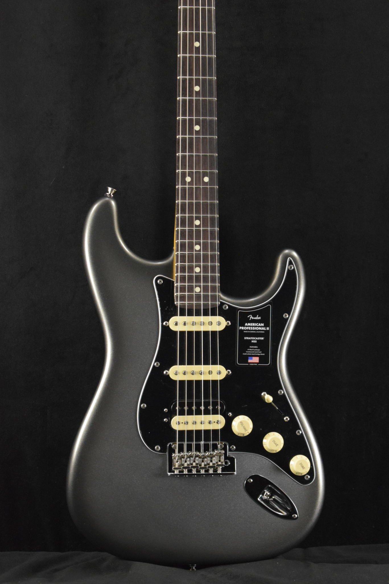 Fender American Professional II Stratocaster HSS Mercury Rosewood  Fingerboard