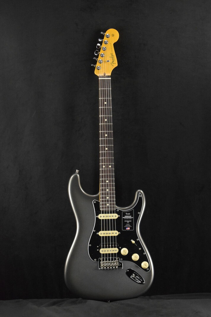 Fender Fender American Professional II Stratocaster HSS Mercury Rosewood Fingerboard
