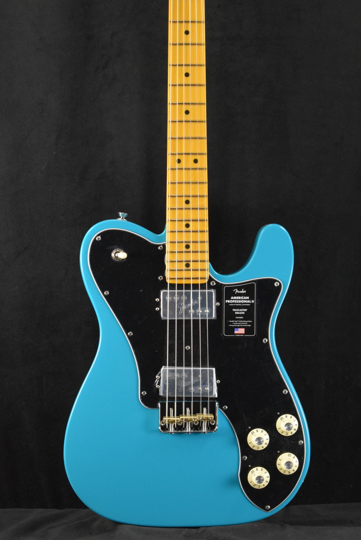 Fender telecaster deluxe blue deals
