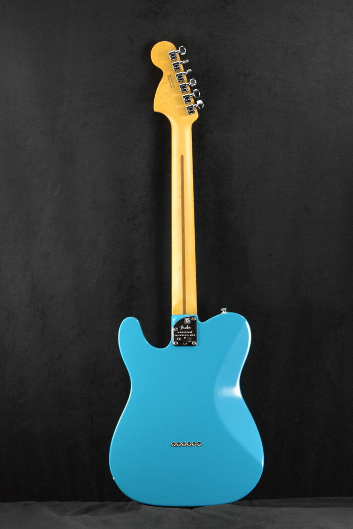 Fender Fender American Professional II Telecaster Deluxe Miami Blue Maple Fretboard