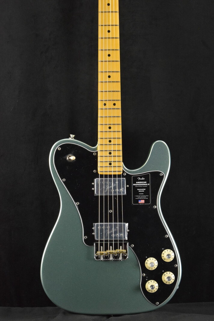 Fender Fender American Professional II Telecaster Deluxe Mystic Surf Green Maple Fingerboard