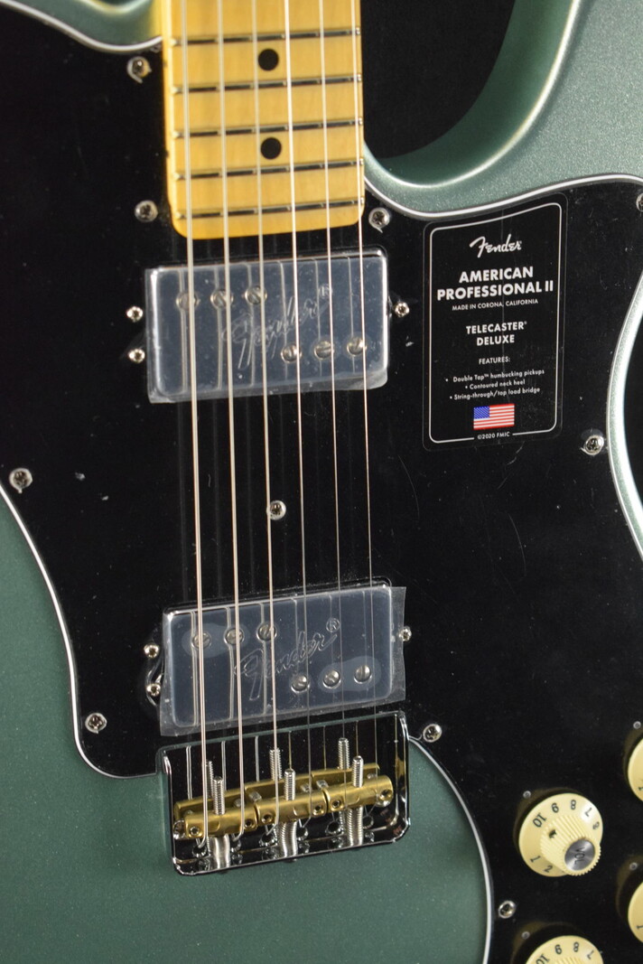 Fender Fender American Professional II Telecaster Deluxe Mystic Surf Green  Maple Fingerboard