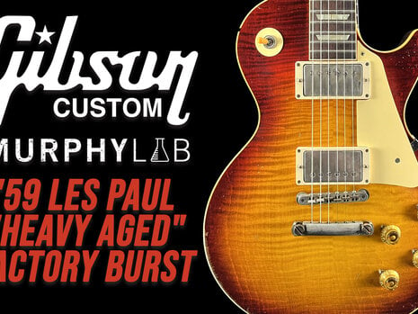 DEMO - Gibson Custom Shop 1959 Les Paul Murphy Lab Heavy Aged Factory Burst - Fuller's Guitar Exclusive