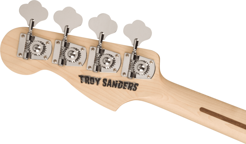 Fender Fender Troy Sanders Precision Bass Silverburst Rosewood Fingerboard