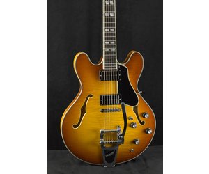 Eastman T486-GB Thinline Goldburst Gloss Finish - Fuller's Guitar