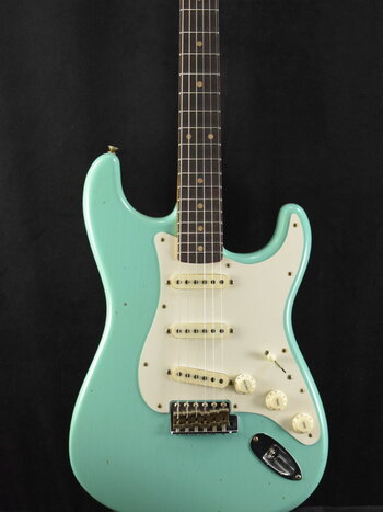 Fender Fender Custom Shop '59 Stratocaster Journeyman Relic - Faded Aged Seafoam Green
