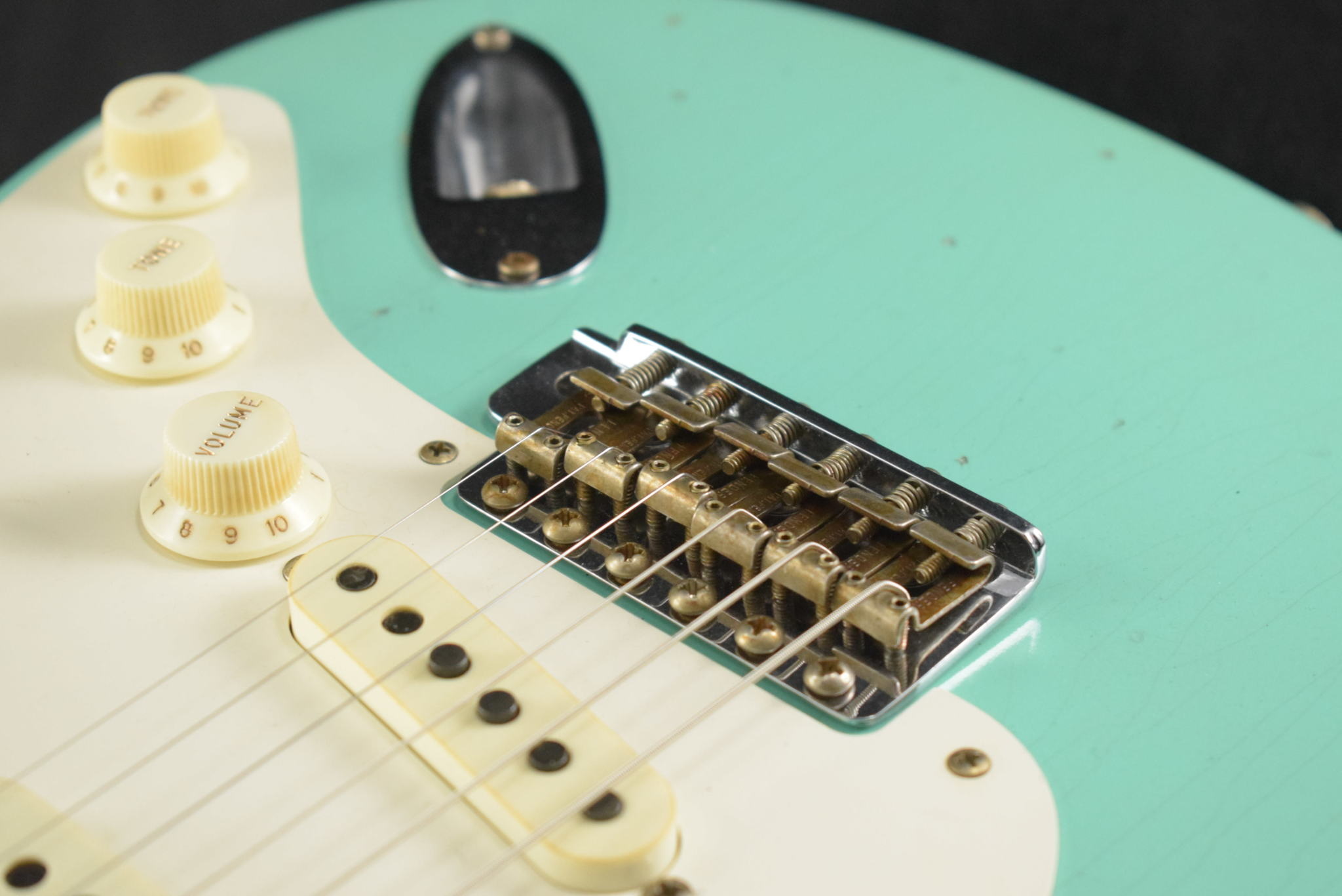 Fender Fender Custom Shop '59 Stratocaster Journeyman Relic - Faded Aged Seafoam Green