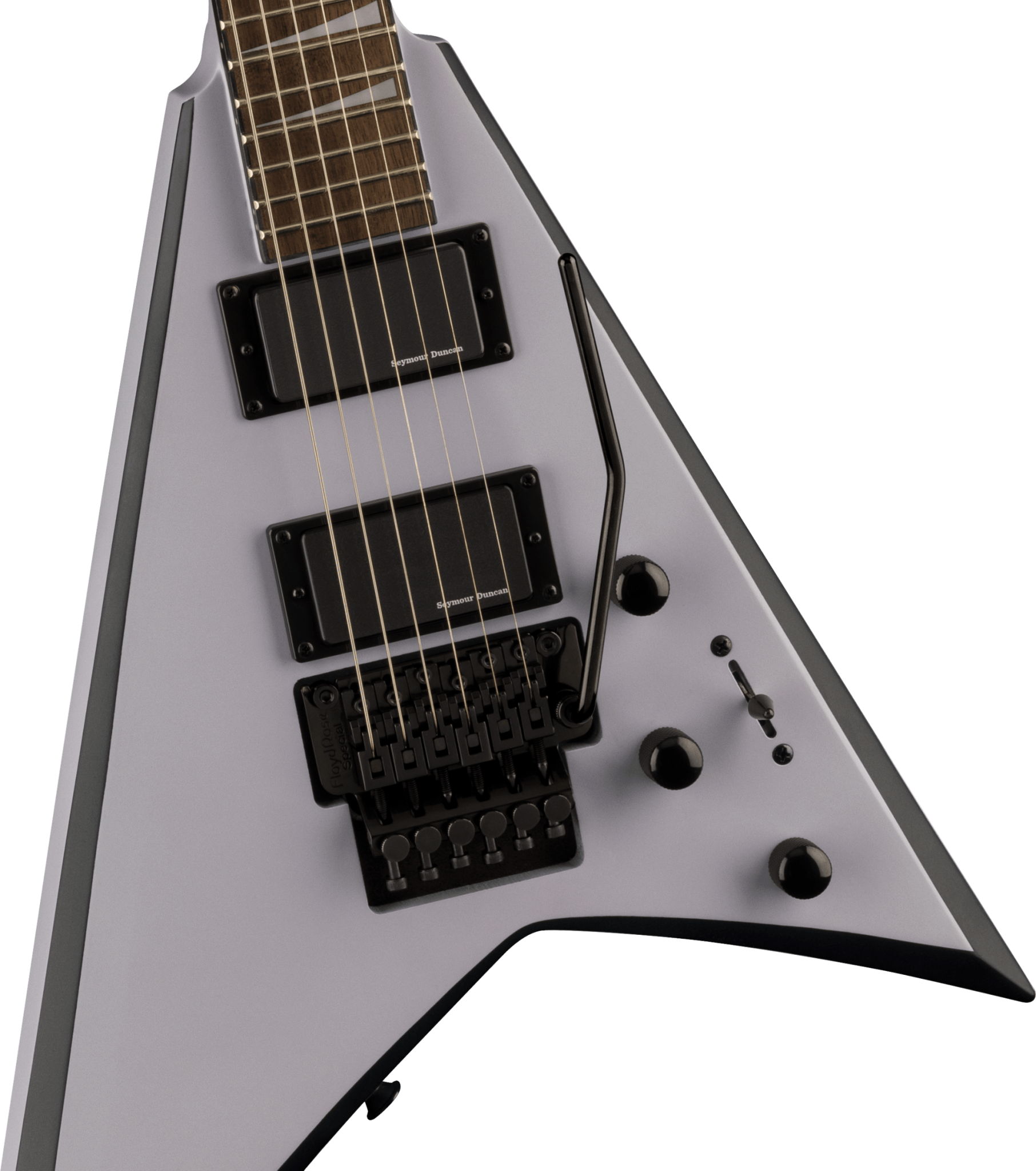Jackson Jackson X Series Rhoads RRX24 Battleship Gray with Black Bevels