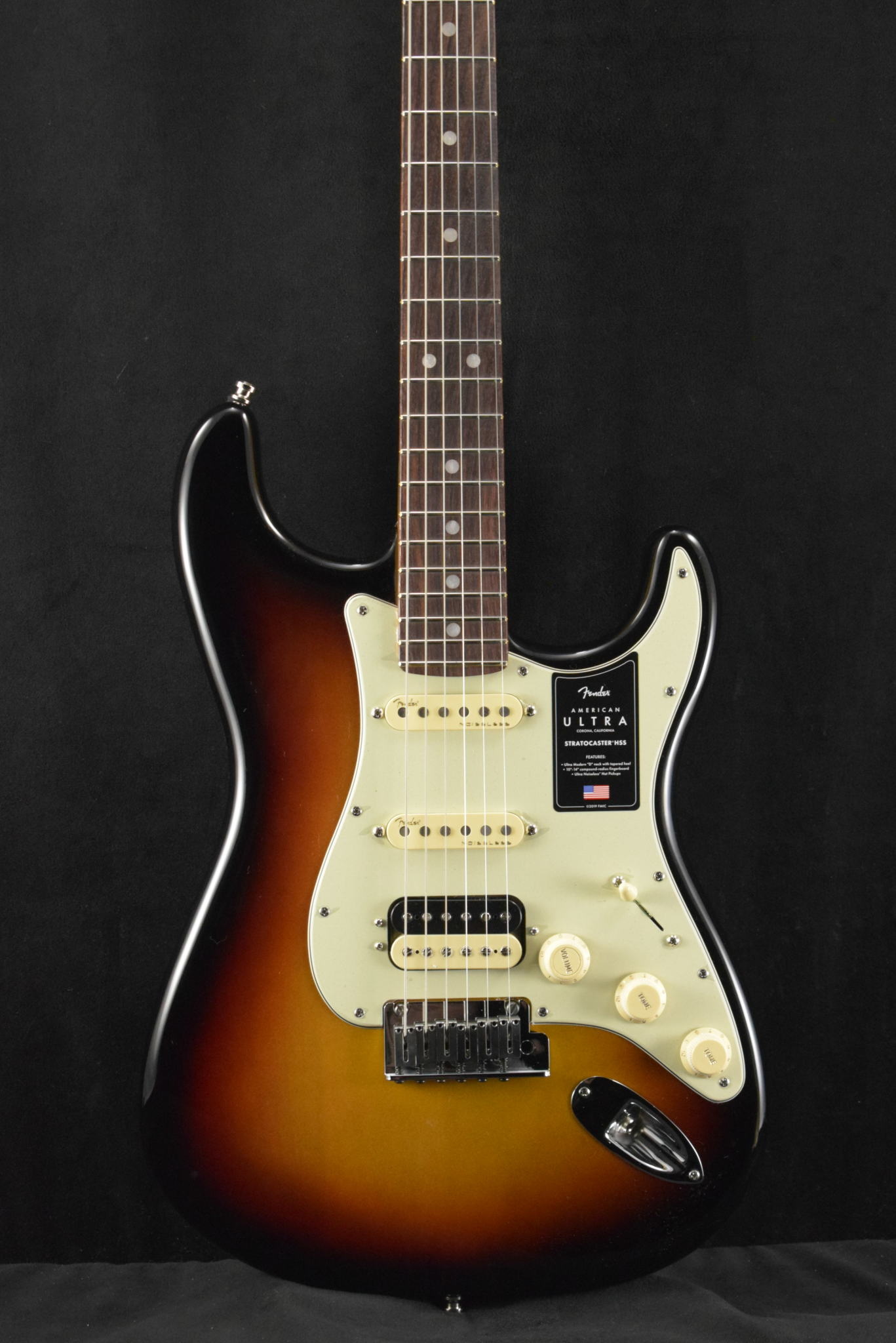 Fender American Ultra Stratocaster HSS Ultraburst Rosewood Fingerboard