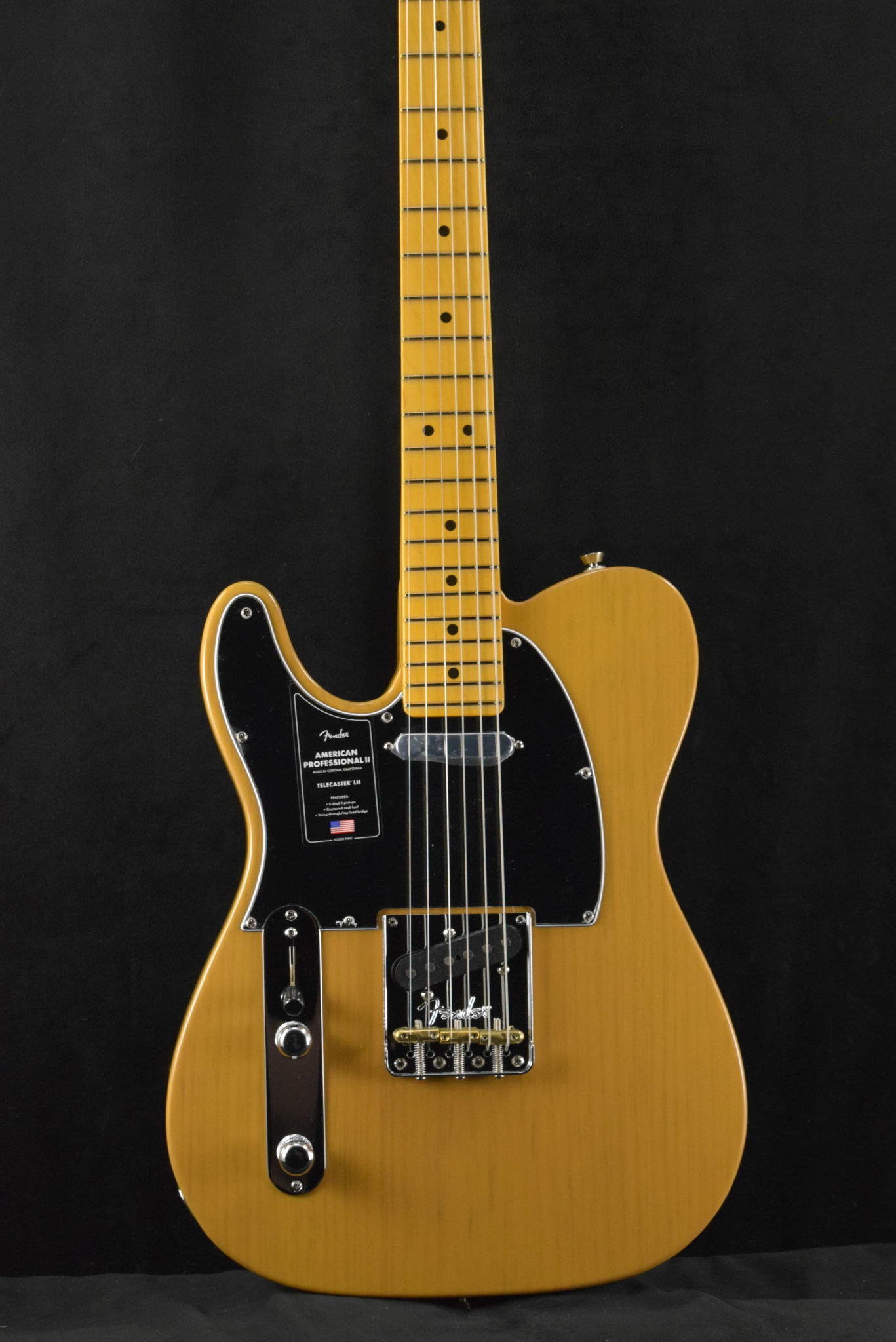 人気商品！！ Fender エレキギター American Professional II Telecaster(R), Maple  Fingerboard, Butterscotch Blonde