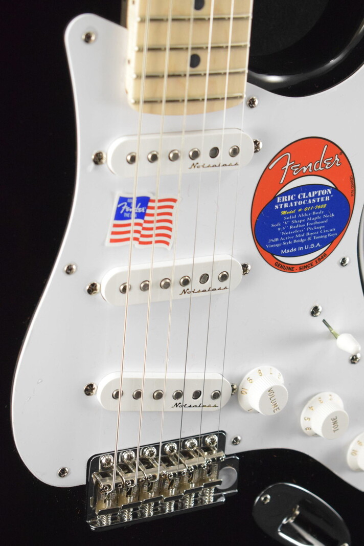 Fender Fender Eric Clapton Stratocaster Black Maple Fingerboard