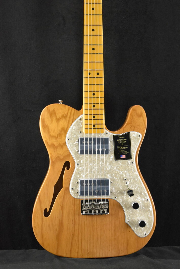 Fender Fender American Vintage II 1972 Telecaster Thinline Aged Natural Maple Fingerboard