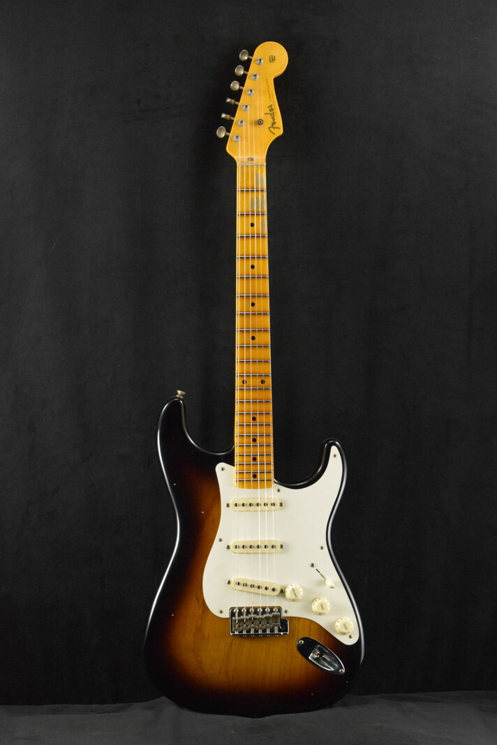 Fender Fender 1956 Stratocaster Journeyman Relic Wide-Fade 2-Color Sunburst Maple Neck