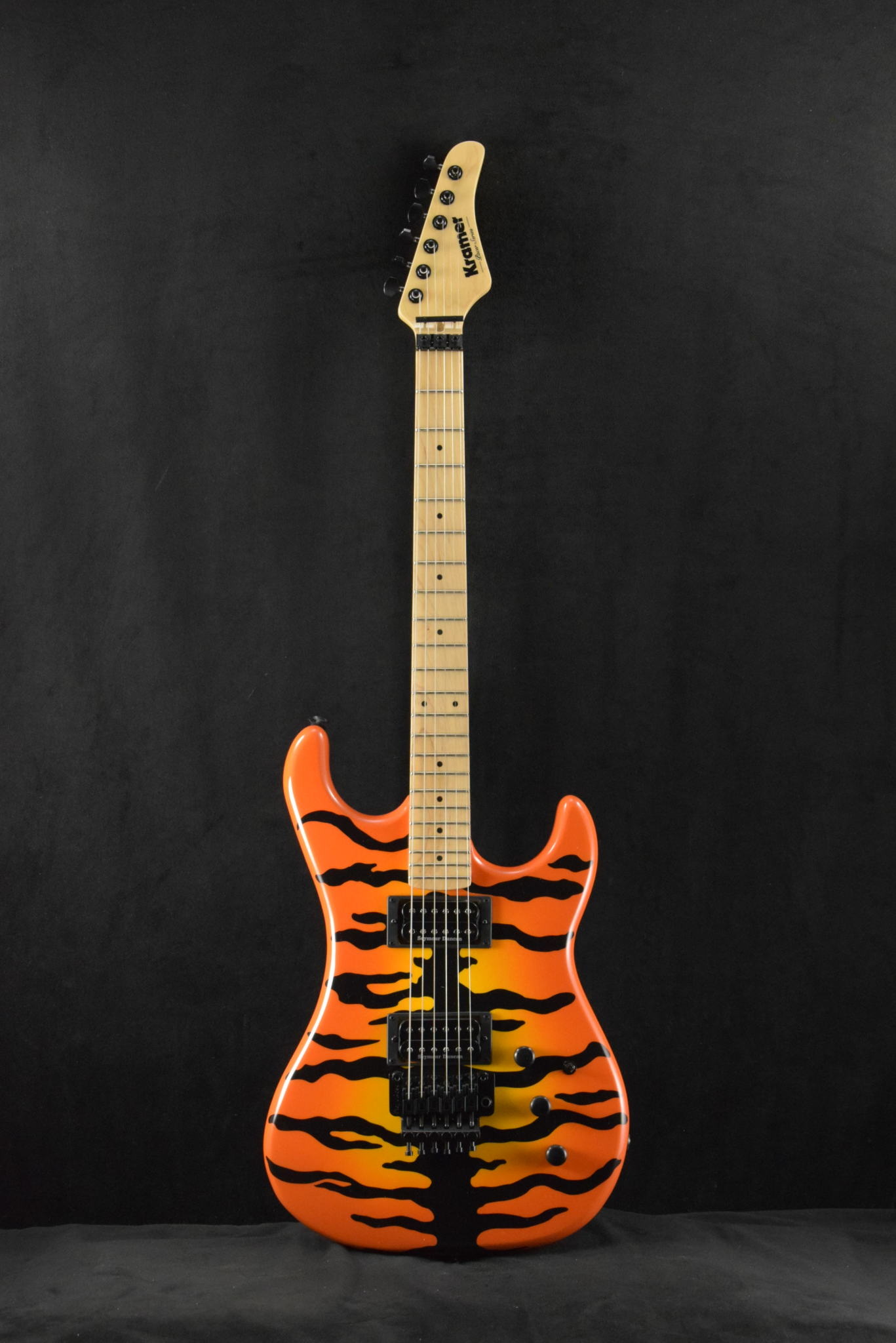 Kramer tiger stripe guitar deals