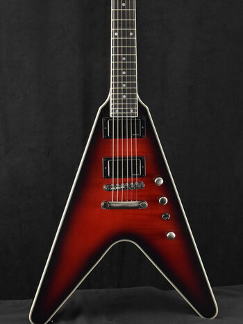 Epiphone Epiphone Dave Mustaine Flying V Prophecy Aged Dark Red Burst