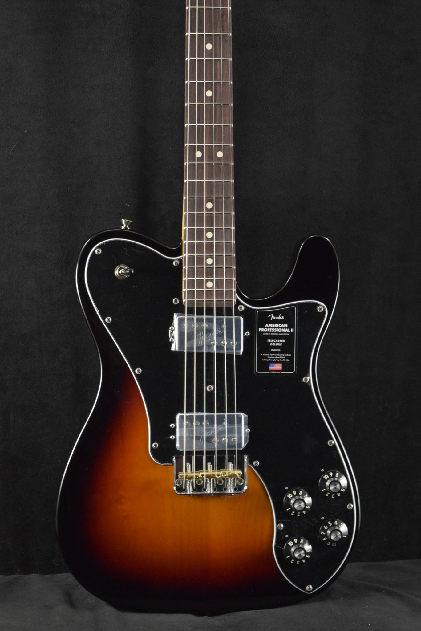 Fender American Professional II Telecaster Deluxe 3-Color Sunburst Rosewood  Fingerboard
