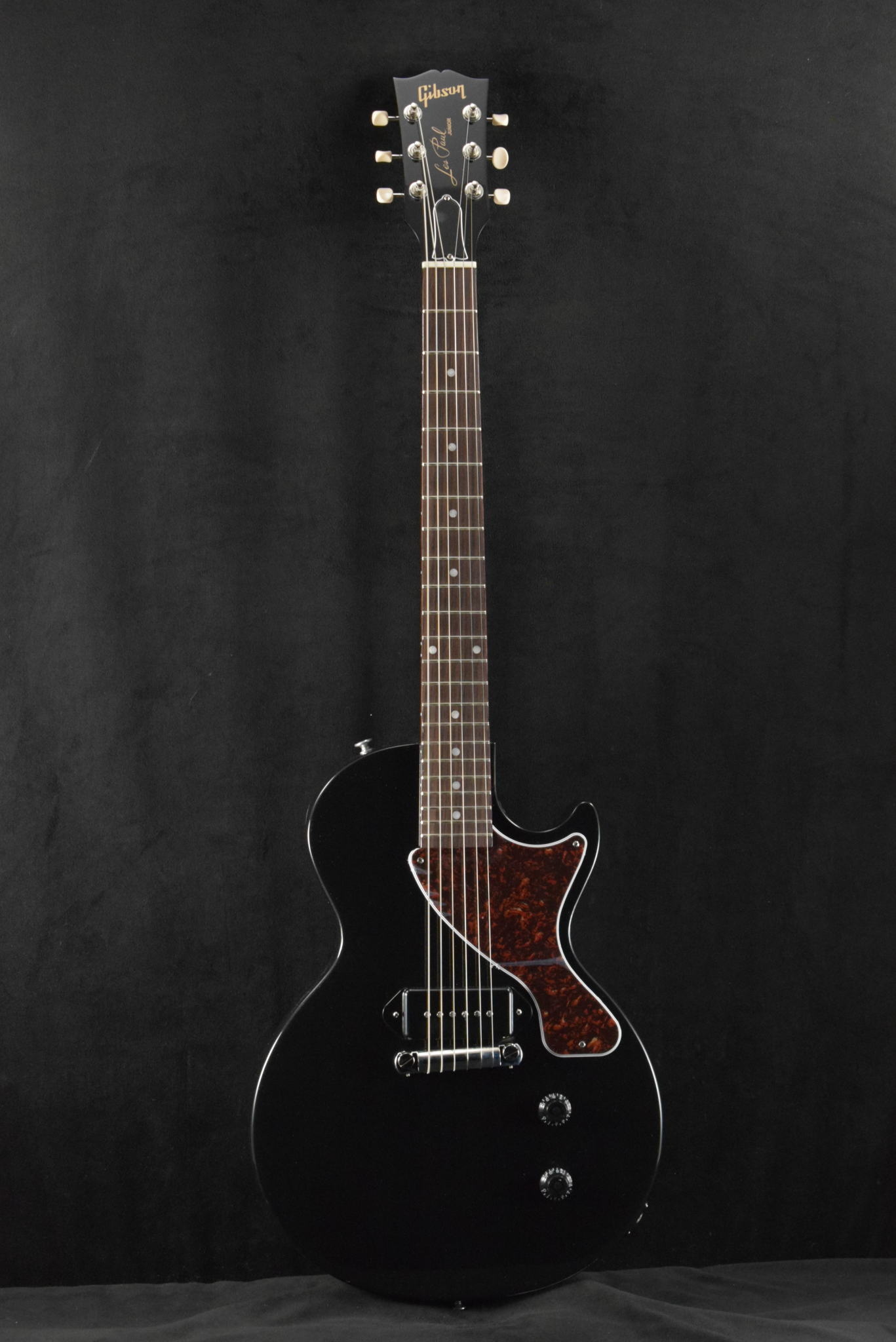 最新作の Gibson les ebony jr paul エレキギター - fortesantabarbara