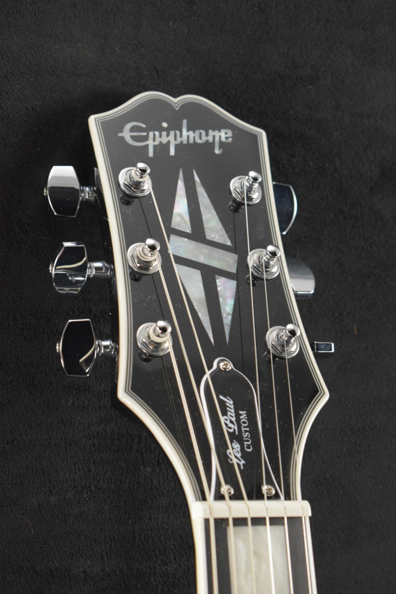 Epiphone Epiphone Adam Jones Les Paul Custom Julie Heffernan’s Self-Portrait As Not Dead Yet Silverburst