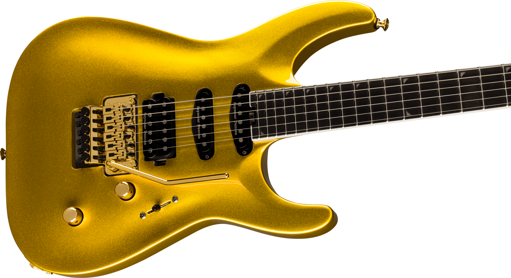 Jackson Jackson Pro Plus Series Soloist SLA3 Gold Bullion Ebony Fingerboard