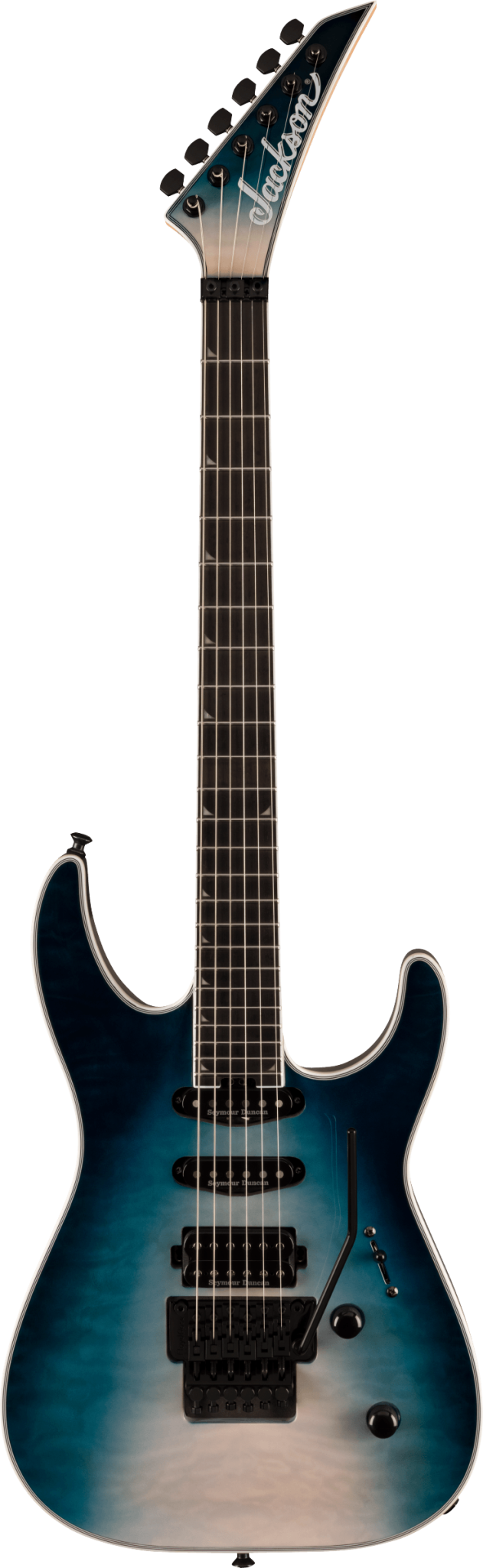 Jackson Jackson Pro Plus Series Soloist SLA3Q Polar Burst Ebony Fingerboard