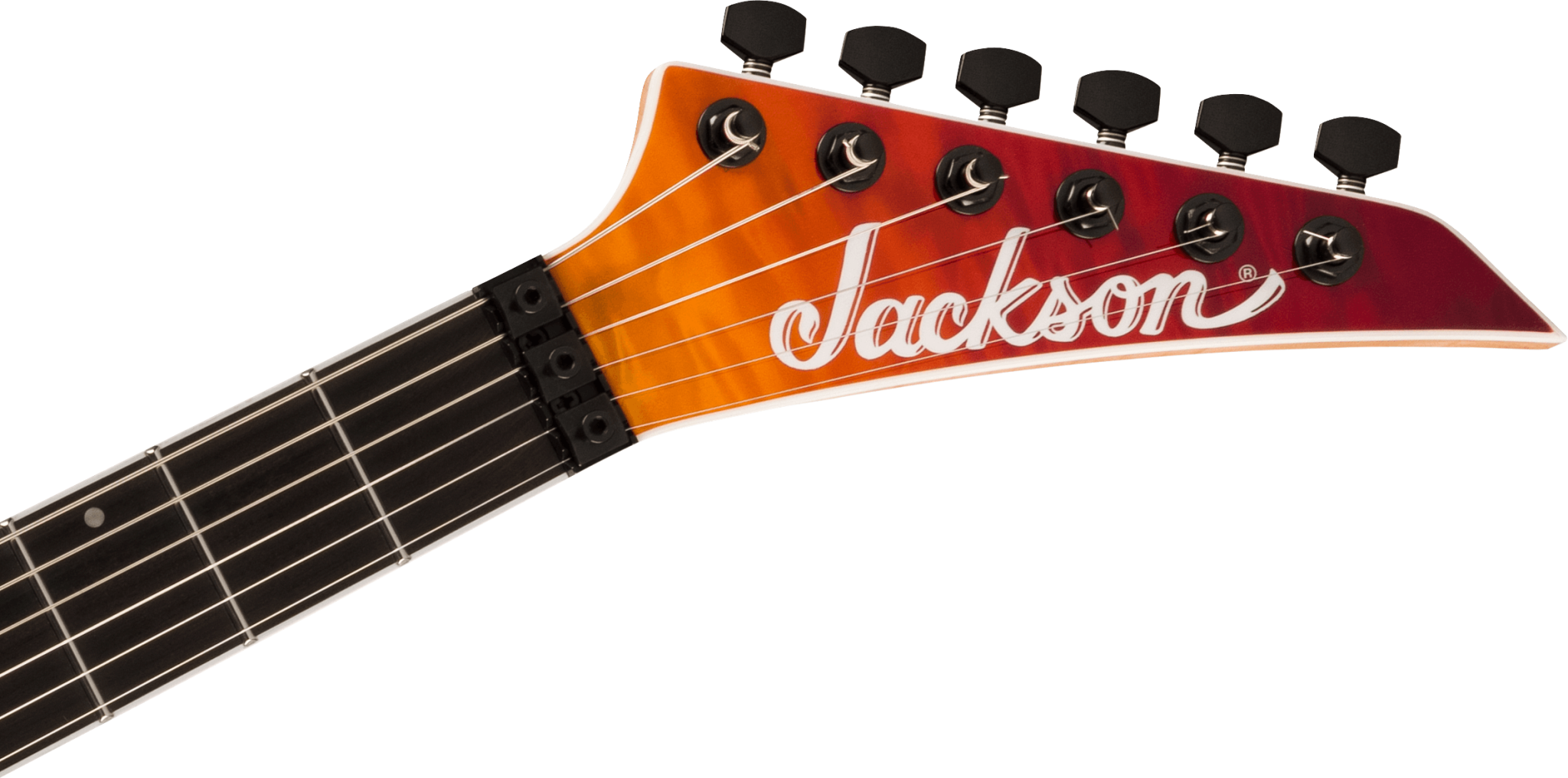 Jackson Jackson Pro Plus Series Dinky DKAQ Firestorm Ebony Fingerboard