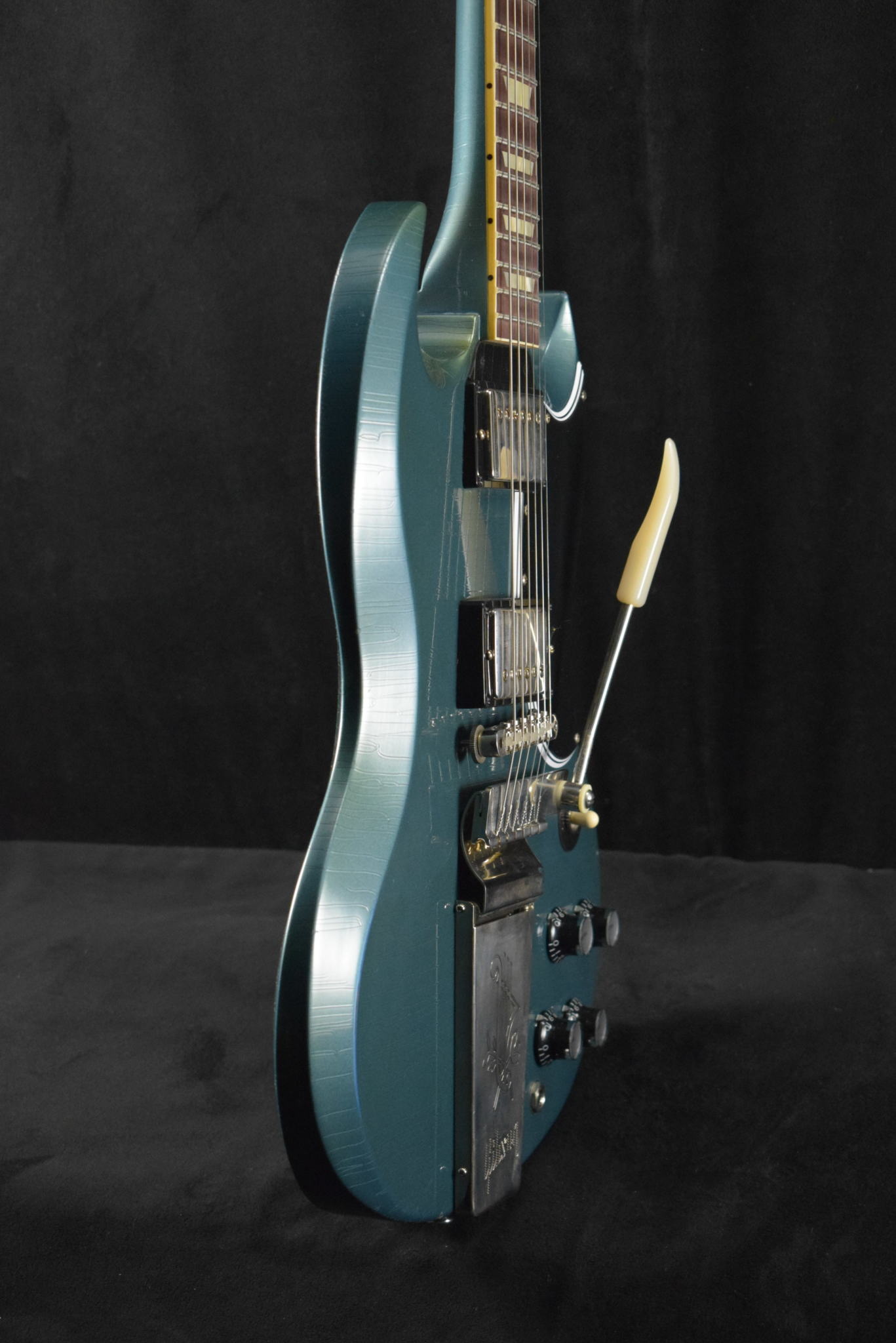 Gibson Gibson Murphy Lab 1964 SG Standard With Maestro Vibrola Pelham Blue Light Aged