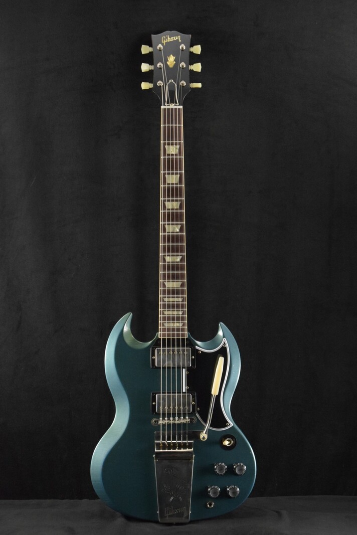 Gibson Gibson Murphy Lab 1964 SG Standard With Maestro Vibrola Pelham Blue Light Aged