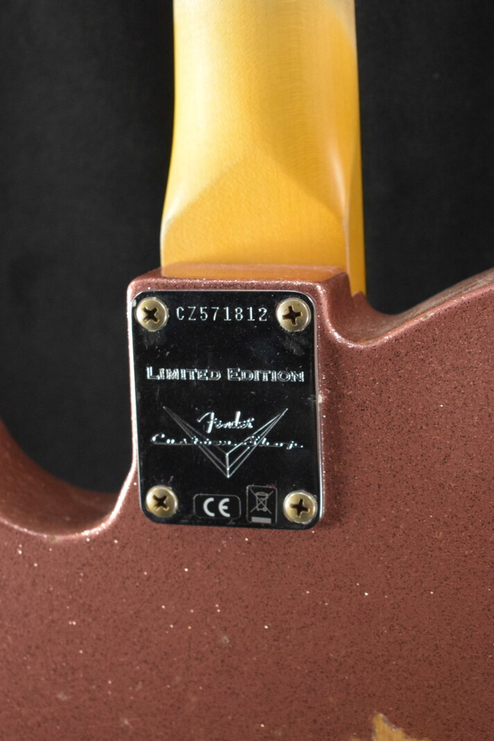 Fender Fender Custom Shop Limited Edition '61 Telecaster Relic Aged Champagne Sparkle