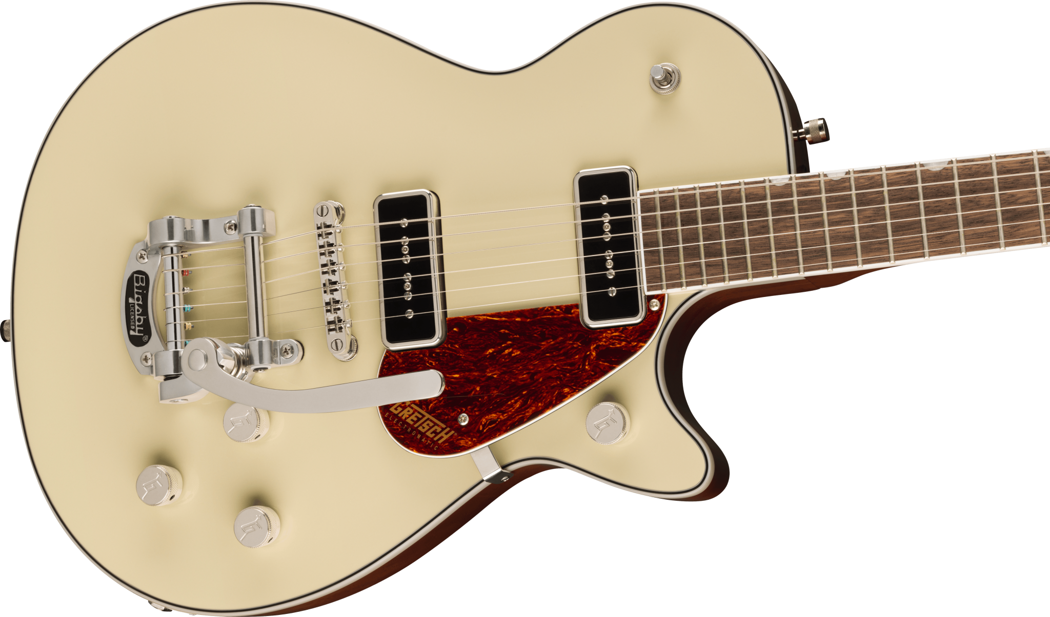 Gretsch Gretsch G5210T-P90 Electromatic Jet Two 90 Single-Cut with Bigsby Vintage White