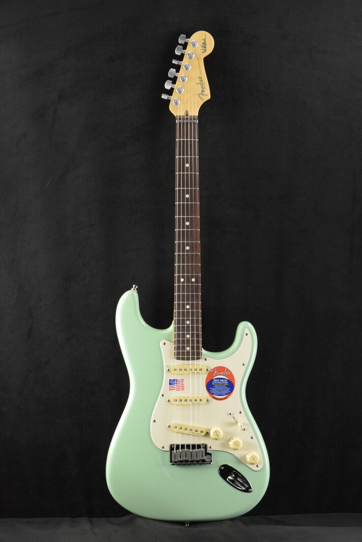 Fender Fender Jeff Beck Stratocaster Surf Green Rosewood Fingerboard