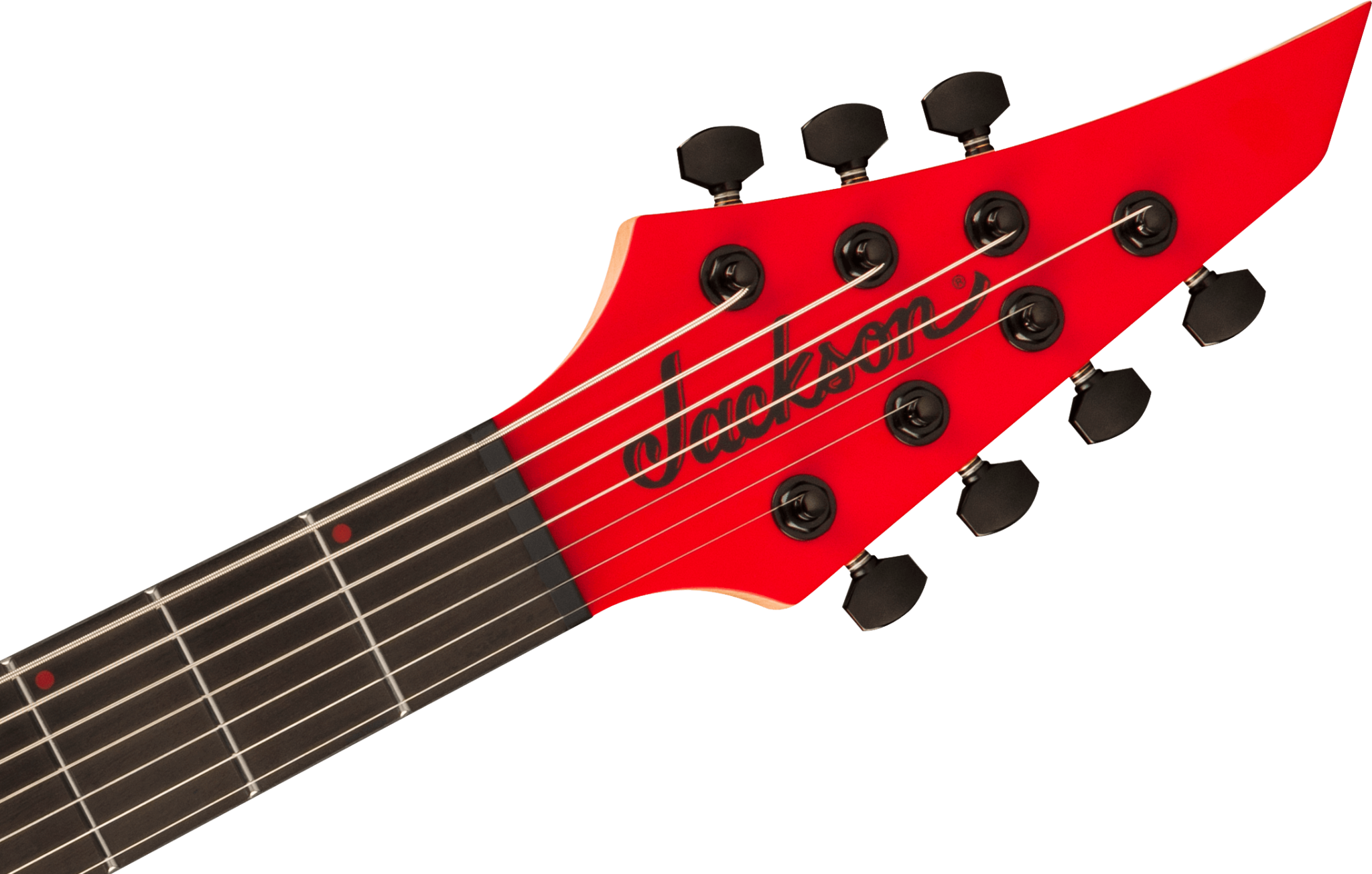 Jackson Jackson Pro Plus Series DK Modern MDK7 HT Satin Red with Black bevels