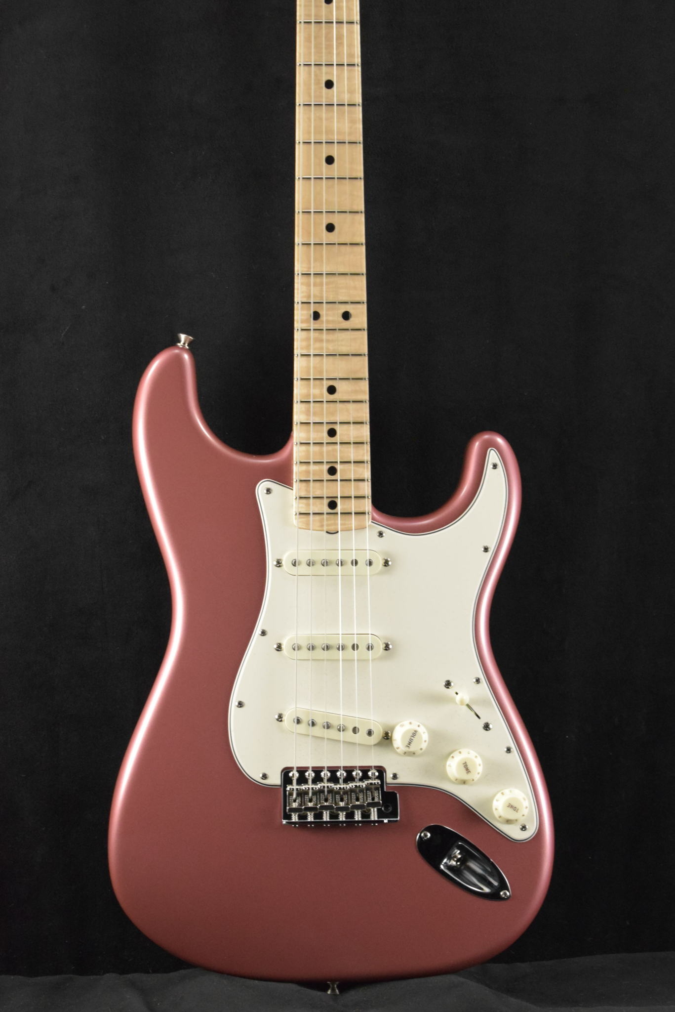 fotoelektrisk Skur pels Fender Custom Shop Ltd Ed '65 Strat - NOS Aged Burgundy Mist Metallic w/  Highly Figured Maple Neck - Fuller's Guitar