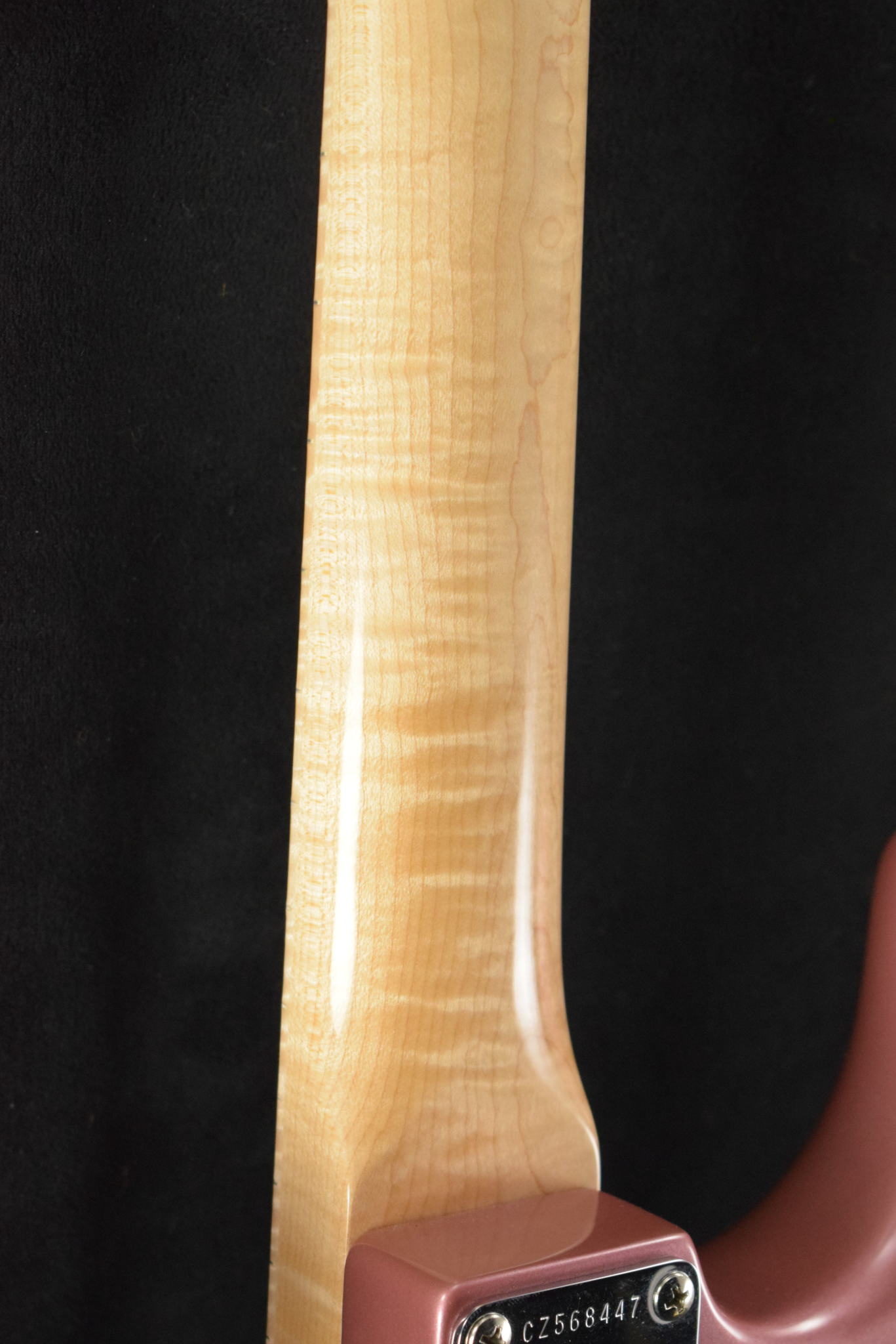 Fender Fender Custom Shop Ltd Ed '65 Strat - NOS Aged Burgundy Mist Metallic w/ Highly Figured Maple Neck