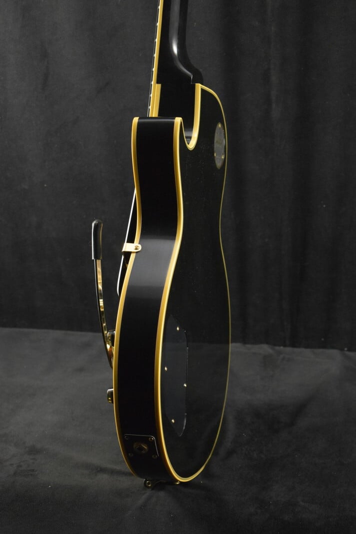 Gibson Gibson Custom Shop 1957 Les Paul Custom Reissue 3-Pickup Bigsby Vibrato VOS Black Beauty