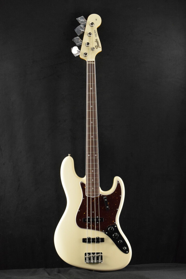 Fender Fender American Vintage II 1966 Jazz Bass Olympic White Rosewood Fingerboard
