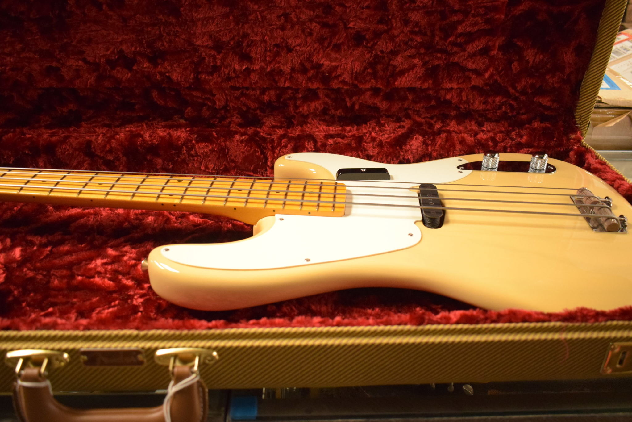Fender Fender American Vintage II 1954 Precision Bass Vintage Blonde Maple Fingerboard